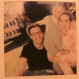 Eva Amurri Martino Instagram - This week, five years ago, Ian and I went on our first date. 🥹

He took me to his friend’s farm to check out their maple syrup trees, and then for dinner at a fantastic, little Mexican restaurant in Bridgeport (that sadly didn’t survive the pandemic times). I was super duper pregnant (nearly 8 months) and it was awkward for both of us because all the sweet people who owned the restaurant kept coming up to us to congratulate us on the baby. I remember Ian looking at me and saying “I don’t really know what to say to them” 🫠and I told him “just say thank you otherwise we’re going to have to have a whole conversation with them about it.” 😂

Getting to know somebody, falling in love, building trust, and a new type of modern family- All under the wildest circumstances was incredibly difficult.  It nearly broke us more than once. And it also taught both of us so much about what true connection and partnership is. 

The truth that some people don’t want you to know is that happiness can be whatever you want. It doesn’t have to be like anything you’ve known before…and nobody else but you has to “get it”. True happiness will flow with you, not against you. Trust your instincts. Be brave in asking the universe for what you need. 

When I met Ian my life was in f*cking shambles. I was not AT ALL expecting to meet my life partner. I had *all* the chips on my shoulder, and enough “baggage” to drag a steamliner down to the depths. 😬 He wasn’t what I expected. And I wasn’t what he had expected either. His future didn’t come tied up in a package like this in his boyhood dreams. We don’t ever think to dream outside the lines. 

I guess my point is that when things seem the darkest, that’s when you have to look for sparks of joy the most. It’s when you have to believe in the magic, recognize the magic, and follow the magic. ✨❤️

(These Polaroids are from late April 2020. Ian had just met the big kids a couple weeks earlier and we were all in that excited love bubble of flow and connection. Marlowe had gotten a Polaroid camera for Christmas and wanted to take photos of our “play date” with Ian. These are some of our most precious memories. 🥰)