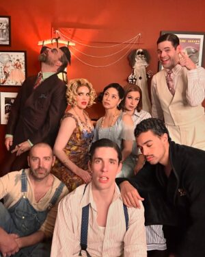 Eva Noblezada Instagram - ‘24 was a helluva party.🥂✨ #happynewyear #bwaygatsby #oldsports #ogs