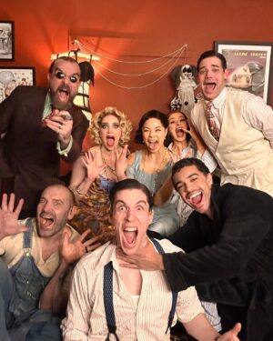 Eva Noblezada Instagram - ‘24 was a helluva party.🥂✨ #happynewyear #bwaygatsby #oldsports #ogs