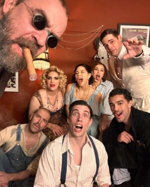 Eva Noblezada Instagram - ‘24 was a helluva party.🥂✨ #happynewyear #bwaygatsby #oldsports #ogs