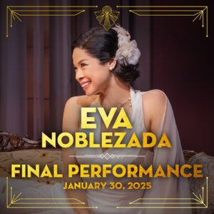 Eva Noblezada Instagram - Only 6 weeks to catch our absolute rose, Eva Noblezada, in The Great Gatsby on Broadway 🥂

#BwayGatsby #EvaNoblezada #Broadway