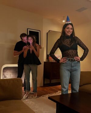 Eve Hewson Instagram - 2024 🩵 you got me ✨