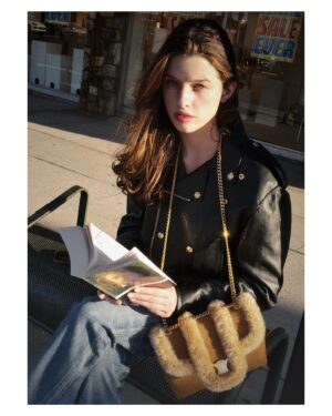 Ever Anderson Instagram - Thank you @celine🌿

#HIVERCELINE
#CELINEPARIS
#AD

#everanderson #chrisbrennerphoto