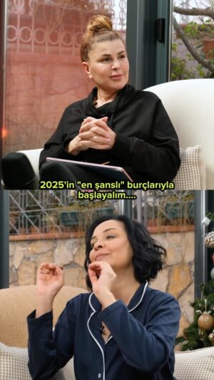 Evrim Akın Instagram - 2025’in en sanşlı burçları kimler? 😇 Tamamı şuan YouTube kanalımda yayında 🤩 @nuraysayarii @yuzbindijital
