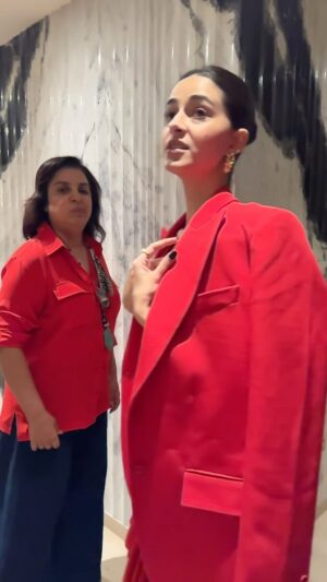 Farah Khan Instagram - When someone younger n hotter wears the same colour 😡 videographer:- @len5bm