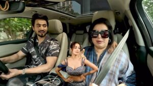 Farah Khan Instagram - Hey dosto, swagat hai ‘Long Drive With Faisu’ mein! Aaj hamare saath hai woh shaqs jo India ko na sirf, balki international stars ko bhi dance sikhaya hai. Unki movies se humne seekha hai Dard-e-Disco! Toh please welcome the one and only @Farahkhankunder ! Ab jaldi seatbelt bandh lo, kyunki yeh safar entertainment ke saath saath full-on dhamaka bhi hai hone wala!