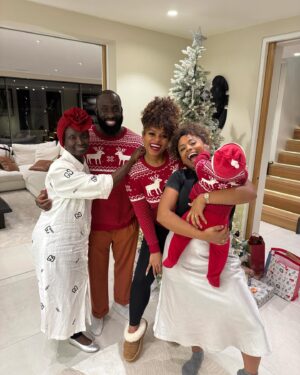 Fleur East Instagram - This festive season has been extra special this year with our baby girl Nova. It was her first Christmas this year and although she won’t remember it, we’ve been able to capture so many magical memories for her to look back on. 

Seeing family has been priceless. Wearing matching jumpers as a family had to be done 😂 (thanks @thelittletailor ). Visiting Santa at @laplanduk will have to be a tradition we continue as a family, never mind for Nova, I’m talking about for me! 😂 The endless Christmas outfits the family have bought for Nova have been fun to dress her in too. 

But above all else, seeing Nova’s eyes light up whilst watching her family laugh, enjoy each other’s company and show her so much love has been the greatest gift this year. Reminding us all of what’s truly important. Sending you lots of love and happiness ❤️✨🎄