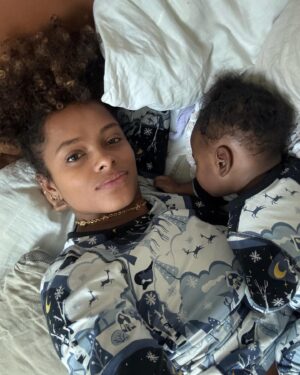 Fleur East Instagram - This festive season has been extra special this year with our baby girl Nova. It was her first Christmas this year and although she won’t remember it, we’ve been able to capture so many magical memories for her to look back on. 

Seeing family has been priceless. Wearing matching jumpers as a family had to be done 😂 (thanks @thelittletailor ). Visiting Santa at @laplanduk will have to be a tradition we continue as a family, never mind for Nova, I’m talking about for me! 😂 The endless Christmas outfits the family have bought for Nova have been fun to dress her in too. 

But above all else, seeing Nova’s eyes light up whilst watching her family laugh, enjoy each other’s company and show her so much love has been the greatest gift this year. Reminding us all of what’s truly important. Sending you lots of love and happiness ❤️✨🎄