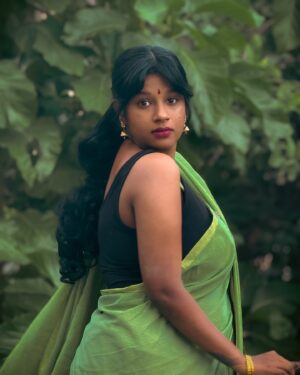 Gabriella Sellus Instagram - 🦋
Saree @sassy_pleats I love it
My wishes for u ka @saranyaravichandran_offl