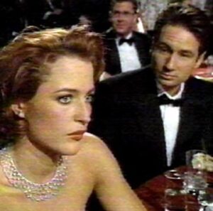 Gillian Anderson Instagram - Golden Globes night in another life (1998)