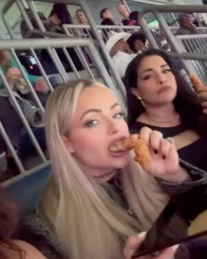 Gionna Daddio Instagram - Thank you to @wwe & @netflix for letting me be apart of todays NFL Christmas games 😈✨

- Raven’s WON 
- I had my girls with me @raquelwwe @beautybyjett 
(Missed u Daddy Dom 😘) 
- & u can watch me LIVE on Netflix January 6th
#LMWT