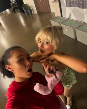 Griff Instagram - the year of my first ever album, and first ever world tour! the year of trying choreography and designing my shows. the year of opening for Taylor Swift and Sabrina Carpenter! the year of wondering whether its time to quit music 100 times but then also the year of Last Night’s Mascara, and remembering how much i love song writing. 
its been a big one, thousands of us have experienced this album and these shows and im so so so so so happy we got to share so many moments this year. excited to get back in the studio and write again for 2025. love you all <3