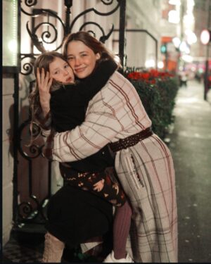 Haley Bennett Instagram - I love you baby 
Thank you for loving me 
And making me the happiest mommy 
In the world 
Also the pneumonia going down a treat 
Her smile will be my cure