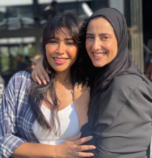 Hanan Motawie Instagram - مع الموهوبه القمره مها نصار من مسلسل صفحه بيضاء 🌸🌸 ضي❤️