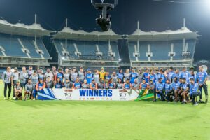 Harmanpreet Kaur Instagram - “Cheers to the noble game of cricket, a true testament to skill, strategy, and sportsmanship! And a special shoutout to the power of teamwork, where we all came together to achieve greatness and win for our nations !” 

Congratulations to both the teams for sharing the winning title 🇮🇳 🇿🇦