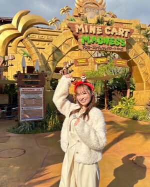 Haruka Fukuhara Instagram - .
ユニバーサル・スタジオ・ジャパン
スーパー・ニンテンドー・ワールド
「ドンキーコング・カントリー」
が本日ついにオープン致しましたー！！

圧倒的なクオリティーに大興奮&大感動です！
とにかく楽しい空間が広がっていて、子供に戻ったように終始はしゃいじゃいました❤️
「ドンキーコング・カントリー」
皆さんも楽しめること間違いなしです！
是非遊びに来てください✨

#PR