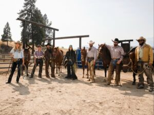 Hassie Harrison Instagram - An ode to Yellowstone and some incredibly beautiful years spent in Montana. What a lovely experience to braid into my life. Thanks to everyone who supported and cheered us on over there years. I hope you’ll stick around and see wherever life takes me next. 🙂♥️✨