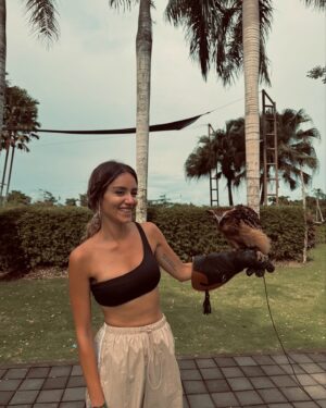 Hazal Benli Instagram - 🦉🤎
@balizoo #BaliZoo