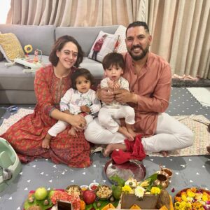 Hazel Keech Instagram - Wishing you all love, laughter and endless blessings! Happy Diwali ✨ 

#HappyDiwali 

@hazelkeechofficial