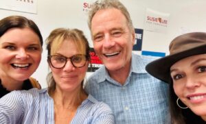 Heather Tom Instagram - Oh yeah- did I mention that I was in Nevada canvassing for Kamala with two of the BEST women in daytime? I love you ladies so much and Zane had a blast! Also…. Some guy named Brian showed up? @finolafilona @nancyleegrahn @kamalaharris #briancranston #democracy #goblue #nevada #vote #advocate