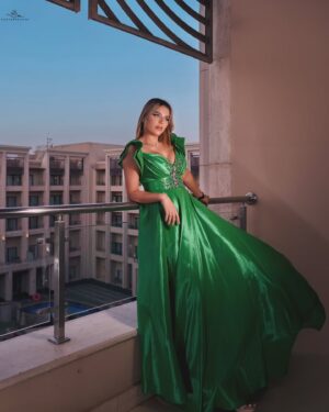 Heba ElSisi Instagram - 💚💚💚💚
#hebaelsisy #missegypt #egypt #green