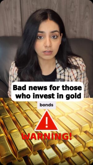 Himani Chowdhary Instagram - 🚨 SGBs are done ❌

RBI might discontinue Sovereign Gold Bond Scheme and its not good for investors since everyone was waiting for their next issue 

Now don't make the mistake of buying SGBs from secondary markets. You'll be buying it at ~9% higher rate than current gold price and wouldn't get any tax benefit as well.

Wondering where to invest in gold in the current scenario?

Well, I've found an alternative with which you can get 40% higher returns than SGBs. This asset is called Gullak Gold . Here are the key features of Gullak:

➡️ 5% EXTRA Gold every year which gets compounded 

➡️ Withdraw anytime as Cash, 24 Carat Gold or as jewellery at Caratlane by Tanishq

➡️ 100% Safe because your Gold is secured by collateral of equal amount 

➡️ No Lock in Period 🔐 

➡️ Even after tax, returns of Gullak Gold  beat the returns of tax-free SGBs!

The link to checkout Gullak Gold  is in my Bio. Use my code "HIMANI3000" on the payment page to get upto Rs.3000 off on your first investment

#gold #investment #goldjewellery #AD