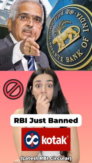 Himani Chowdhary Instagram - BIG 🚨 Why is RBI suddenly doing this? 

🔴 WHAT HAPPENED? 

➡️ The Reserve Bank of India (RBI) has ordered Kotak Mahindra Bank to stop the following:

 * Taking on new customers through online or mobile banking.
 * Issuing any new Credit cards.

🔴 WHY IT HAPPENED?

* RBI found serious problems with the bank's IT systems, especially in the areas of security and disaster recovery.

* These problems caused frequent system outages, including a major one on April 15, 2024, which hurt customers.

* The bank failed to fix these problems quickly enough, despite warnings and instructions from the RBI.

🔴 WHAT IT MEANS FOR YOU 

* Existing customers of Kotak Mahindra Bank can still use their accounts and credit cards 💳. 

* The bank cannot grow its digital customer base until it proves to the RBI that it has fixed its IT problems. 

**Additional Notes**

* The RBI will hire an outside company to audit Kotak Mahindra Bank's IT systems.

* Only after the bank fixes the issues found in the audit will the RBI lift the restrictions. 

* The RBI may take further action against the bank. 

* If you have a co-branded credit card with Kotak, be aware of this news. 

#rbi #kotakbank #kotak #udaykotak #banned #digitalservices #financialnews