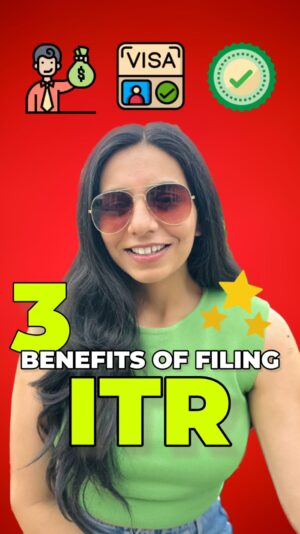 Himani Chowdhary Instagram - Nalle ho? Caption Padho 👀

✅ Even if you don't earn anything or have income which below min income applicable for taxation, file your ITR because it has lots of benefits associated 

1️⃣ Easier to get VISA for abroad. This year 97,000 visa applications were rejected, having an ITR will enhance your chances of getting the VISA ✅

2️⃣ Getting Loans and Credit Cards get much easier, why? Because your ITR works as a valid Income Proof for the Bank, authenticated by Government of India. It will help in correctly assessing your loan application.

3️⃣ Get TDS refund from your salary and investments

4️⃣ Helps in getting Scholarships: The main criteria of judging someone if they need the scholarships os through verifying the income. So if you submit your ITR along with your parents', it will verify that you are the one who needs this scholarship more than other students. 

5️⃣ ITR works as legal ID proof, address proof and Income proof

6️⃣ If you have suffered Stockmarket losses and want to carry it forward to next year, filing ITR is mandatory. 

#incometaxreturn #incometax #incometaxindia