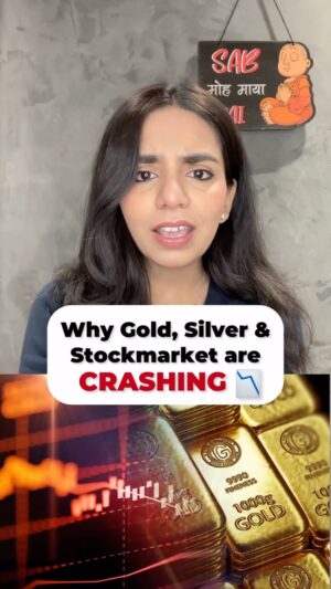 Himani Chowdhary Instagram - BIG 🚨 Is India Going into Recession? 

This video talks about falling Gold, Silver and Stockmarket prices. Why everything is falling and will it trigger a recession on Indian Economy 🇮🇳? 

⚠️ Share this important update with everyone 

#recession #india #gold #silver #stockmarket #stockmarketcrash 

Market Crash Correction Gold Silver Stockmarket Correction Recession Bitcoin Cryptocurrency Trump Ethereum India Economy