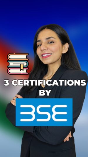 Himani Chowdhary Instagram - 3 Courses for your Finance Career. 

❓Why Certifications

👉🏻 The only way to get good profiles and jump the corporate ladder is through UPSKILLING 

👉🏻 And certifications from valid govt institutions will give you the extra edge and support and will solidify your CVs

❌ SO STOP DOING COURSES FROM RANDOM GURUS

✅ YouTube video is created on both NSE & BSE courses, checkout the link in my Bio 

✅ Invest in yourself ❤️

🚀 Follow me byeeee 

#stockmarket #finance #courses