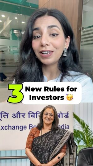 Himani Chowdhary Instagram - ‼️Good News for Investors 🥳

SEBI has a Board Meeting yesterday in which a lot of changes were made, some major ones that will affect you are shared in the video. Do watch it till the end. 

🚨Share this important information with everyone 

#sebi #mutualfunds #finfluencer #invest #demat #demataccount 

(Himani Chaudhary) (AMFI Registered MFD)