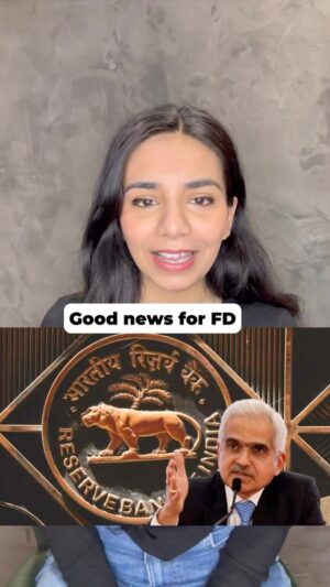 Himani Chowdhary Instagram - Good news for FD holders 🥳

Follow @thehimanichaudhary for latest Personal Finance Updates ✅

#fd #saving #fixeddeposit
