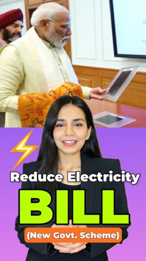 Himani Chowdhary Instagram - Solar Plant is now Cheaper 🌞

Checkout new Solar Rooftop Panel Scheme by Govt. 

Follow to get more knowledge on Finance 

Comment your queries 💬

#solarenergy #solar #india #indiangovt #electricitybill #thehimanichaudhary