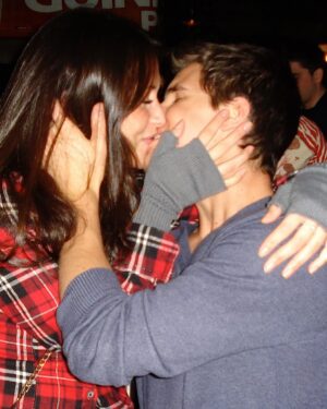 Italia Ricci Instagram - One of these photos is from 2008. Boy, we’ve had a ride. Happy anniversary @robbieamell and thank you for texting it first thing in the morning because I would have 200% forgotten. Home soon, my man. ❤️‍🔥