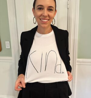 Jacinda Ardern Instagram - Election day here in the USA….felt like a good time to pull out this number from home. #kind #electionday #manifesting