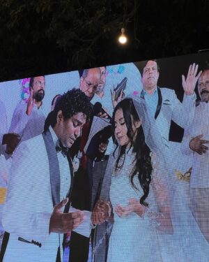 Jamie Lever Instagram - ‘He has made everything beautiful in its time‘
07.12.24 @aaronkondru 💍 @roshni_radhakrishnan