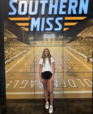 Jamie Lynn Spears Instagram - all in my feels, bc my baby girl has committed to furthering her athletic & academic career at the University of Southern Miss! I can remember it like it was just yesterday, as the whole world watched and judged as I made the choice to have my baby at 16 years old, fast fwd to today, and that same little baby girl is now 16 years old herself announcing that she will be going to play D1 ball for an amazing college. I feel like I can’t take much credit for anything, bc I have witnessed this kid go through, face, & overcome some impossible things by her own strong will, convictions, determination, & the sheer grace of God. I did everything I could to better myself in order to be the mama she deserved, & to break those generational curses, so they weren’t passed on to her or any future generations. I think her story is a true testament to trusting God’s will & being able to achieve whatever you’re willing to work hard for, and I couldn’t be more proud of her! Love you, Maddie🤍🖤💛
GO EAGLES 🦅