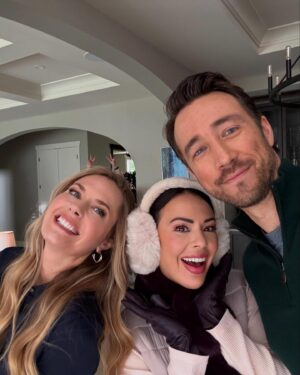 Janel Parrish Instagram - This magical movie premieres tomorrow and and as you can see, an amazing time was had 🤍 check out #sugarplummed tomorrow night on @hallmarkchannel ✨🧚 we promise big laughs, adventure, some happy tears, and a whole lot of Christmas magic!