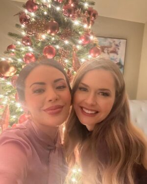 Janel Parrish Instagram - This magical movie premieres tomorrow and and as you can see, an amazing time was had 🤍 check out #sugarplummed tomorrow night on @hallmarkchannel ✨🧚 we promise big laughs, adventure, some happy tears, and a whole lot of Christmas magic!