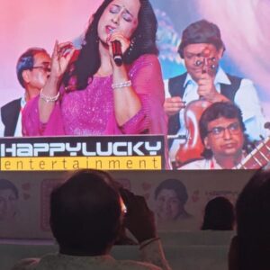 Janvi Chheda Instagram - Honored to be invited by Usha Mangeshkar ji and the Mangeshkar family for Lata ji’s 95th birthday celebration.
Listening to those timeless songs, from the 50s to 2000s, without the distraction of visuals, made me realize just how rich and deep our language and sanskriti truly are. 
It was heart-touching, there were moments when my eyes were teary… Music in its purest form has the power to move us in ways we don’t expect. 

Thank you to the Mangeshkar family for always treating us like your own and for the love we’ve always received.
 Grateful for this unforgettable experience. ❤️ #LataMangeshkar #Sanskriti #TimelessClassics #gratitude
