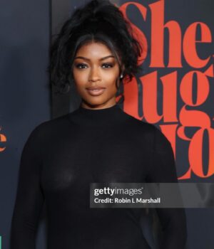 Javicia Leslie Instagram - Last night I had the pleasure of watching the film #SheTaughtLove… and my goodness, we have been blessed! This beautiful film follows the love story of two people living very different lives whose love teaches them (and the audience) unwavering compassion. I am BEYOND proud of you @chipsheridan! Thank you for giving US a film that takes every limit away and allows us to just exist in our own complexities. @arsemathomas, seeing you in this film, I was able to see myself… being fully loved… thank you! @natethedirector your vision was VISIONARY! Everyone, go see this film NOW on @hulu @shetaughtlovemovie… also, a black dress hate to see me coming 😏
