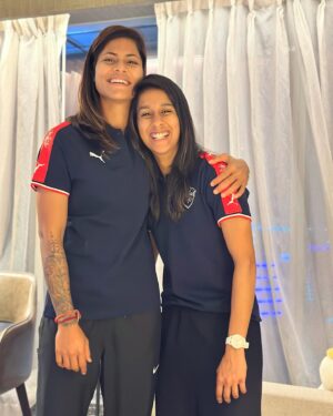 Jemimah Rodrigues Instagram - Happy birthday Raduuuuu! From school rivals to playing for the country, we've come a long way! Love you ❤️