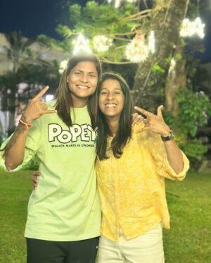 Jemimah Rodrigues Instagram - Happy birthday Raduuuuu! From school rivals to playing for the country, we've come a long way! Love you ❤️