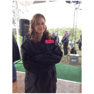 Jenna Fischer Instagram - It’s Finale Part 2 on Office Ladies today. I honestly can’t believe it. We’ve re-watched and broken down all 201 episodes of The Office. What a ride! I’ve so enjoyed doing this podcast. I love our Office Ladies community. Thank you so much for all of your support. I hope you enjoy this week’s episode full of fun stories from Dwight and Angela’s wedding and Steve Carell’s surprise cameo. We ended this episode (and this re-watch) in the most perfect way…Creed Bratton joins us in studio to sing All the Faces. Next week we begin Office Ladies 6.0 with an Interview with Casting Director Allison Jones. Listen wherever you get your podcasts! @officeladiespod @audacy @creedbratton