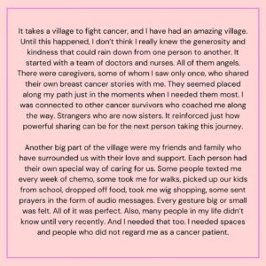 Jenna Fischer Instagram - October is breast cancer awareness month. I never thought I’d be making an announcement like this but here we are. Last December, I was diagnosed with Stage 1 Triple Positive Breast Cancer. After completing surgery, chemotherapy and radiation I am now cancer free.
 
I wanted a photo of myself in my patchy pixie looking happy and healthy to go along with this news. A big thank you to Angela Kinsey’s husband Josh Snyder for taking this photo. It’s just one example of the care they showed me during this journey.
 
(More information in the slides above.)