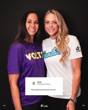 Jennie Finch Instagram - two of the greatest to ever do it 🤩

📽️ @arizonasoftball 

#AUSL