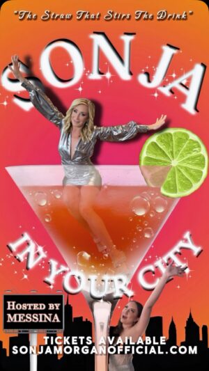 Jennifer Messina Instagram - DMV we are coming to The Fillmore January 24th!!
Sonja In Your City Improv Comedy Tour coming to a City near YOU! 
Hosted by Jennifer Messina! 
Expect the unexpected with Sonja Morgan inimitable unfiltered and unforgettable stories, her quirky sense of A humor and surprises #Caburlesque Plus add-on exclusive Meet & Greet tix with photo ops 
@sonjatmorgan 

#PalmSprings #Minneapolis #SilverSpring #Huntington#Montclair #Miami #FortLauderdale #Phoenix #Kirkland #Napa #Monterey #Ventura #Philly #Longisland #CA #NY #sonjamorgan #RHONY #bravotv
