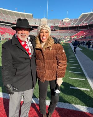 Jenny Taft Instagram - People always ask me who I cheer for, and the reality is I cheer for stories and people. I’ve covered Ohio State more than any other team in CFB and I’m so happy for everyone in Columbus. And a special congrats to the seniors … who came back for a reason and knew it all along! ❤️