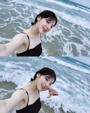 Jeon Hee-jin Instagram - 나 수영 못 해 어푸어푸 🌊