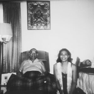 Jessica Pimentel Instagram - Year 20.
This year has been hard. Really really hard. There was so much loss. So many loved ones gone one after the other. I am so sad to be away from home but thankful for the technology that's can transport me thousands of miles away so that I may pay homage to my miracle of a teacher. Right now, many of his students and admirers are gathering at Rashi Gempil Ling Temple offering 1,000 lights to honor my teacher, my root guru H.E. Sera Mey Khensur Lobsang Tharchin Rinpoche which marks the 20th year of his passing.
There is not a day that goes by when I think of you and tears do not roll down my cheeks. Not because of sadness but because of the overwhelming gratitude I have knowing just how lucky I was that a real life angel came and took me under his wing and showed me what unconditional (and very tough) love can do.
A master in every way, who could break your heart wide open and live in there forever. 💎
